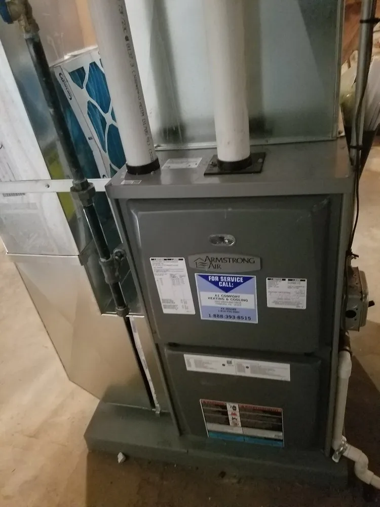 Reliable heating and cooling service for homes in Tionesta, PA by A1 Comfort Heating & Cooling