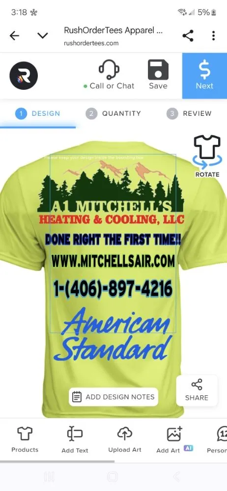 Slide of A1 Mitchell's Heating & Cooling