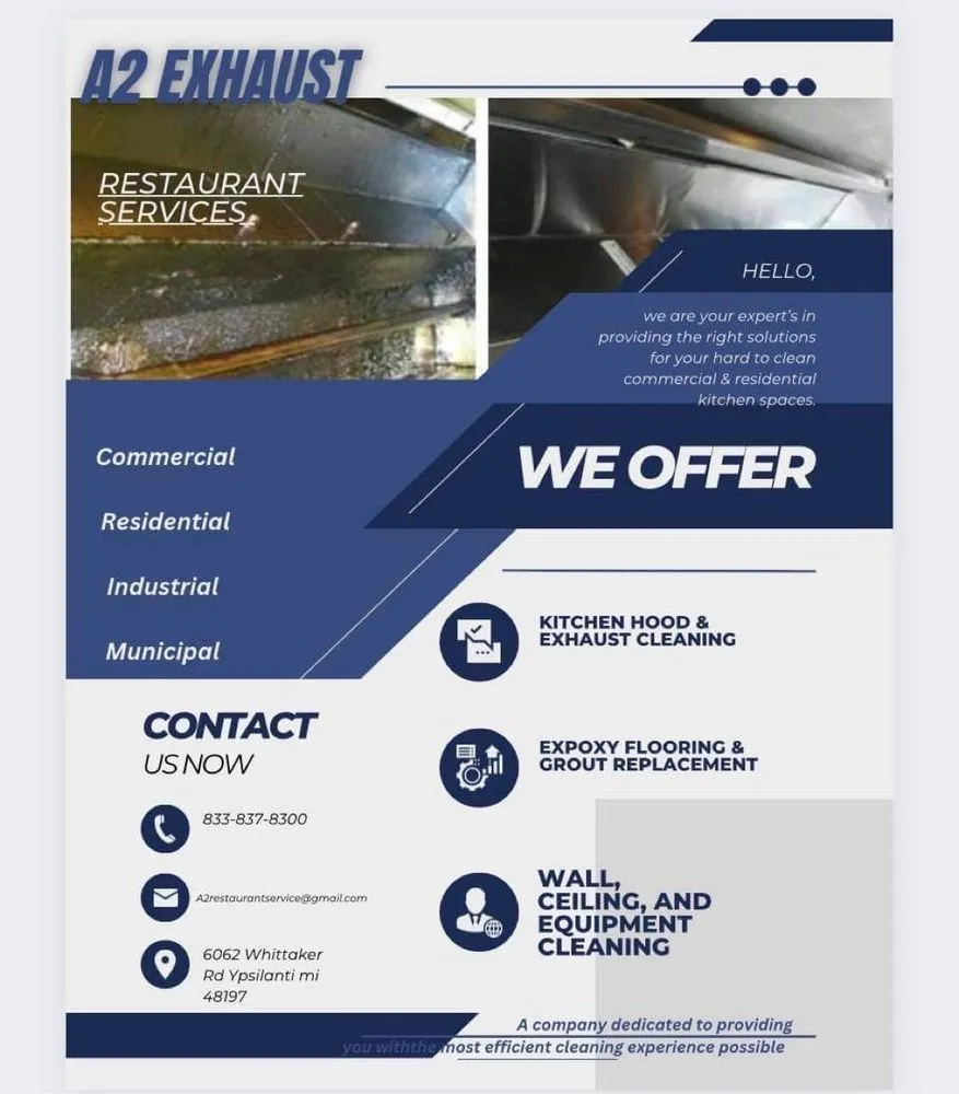 Slide of A2 restaurant service