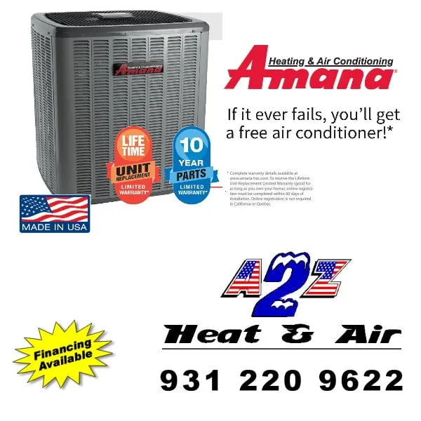 Expert HVAC repair in Adams, TN - A2Z Heat & Air