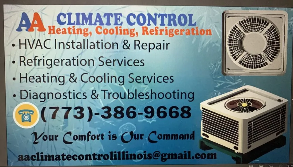 Slide of AA Climate Control And Refrigeration