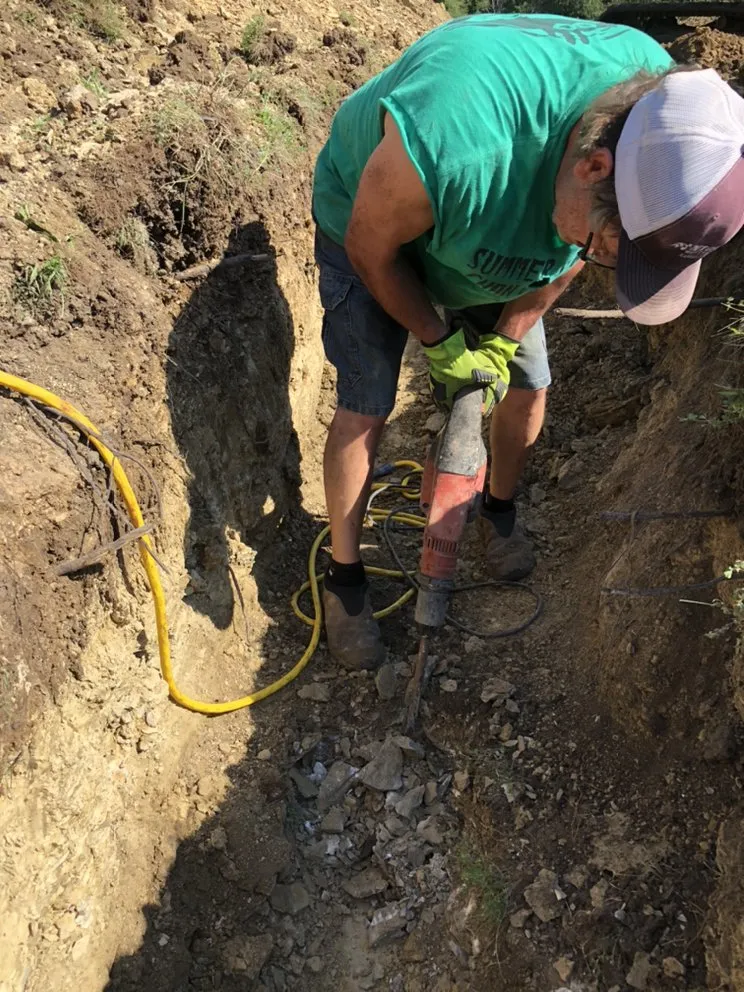 Slide of AA Drain Medic