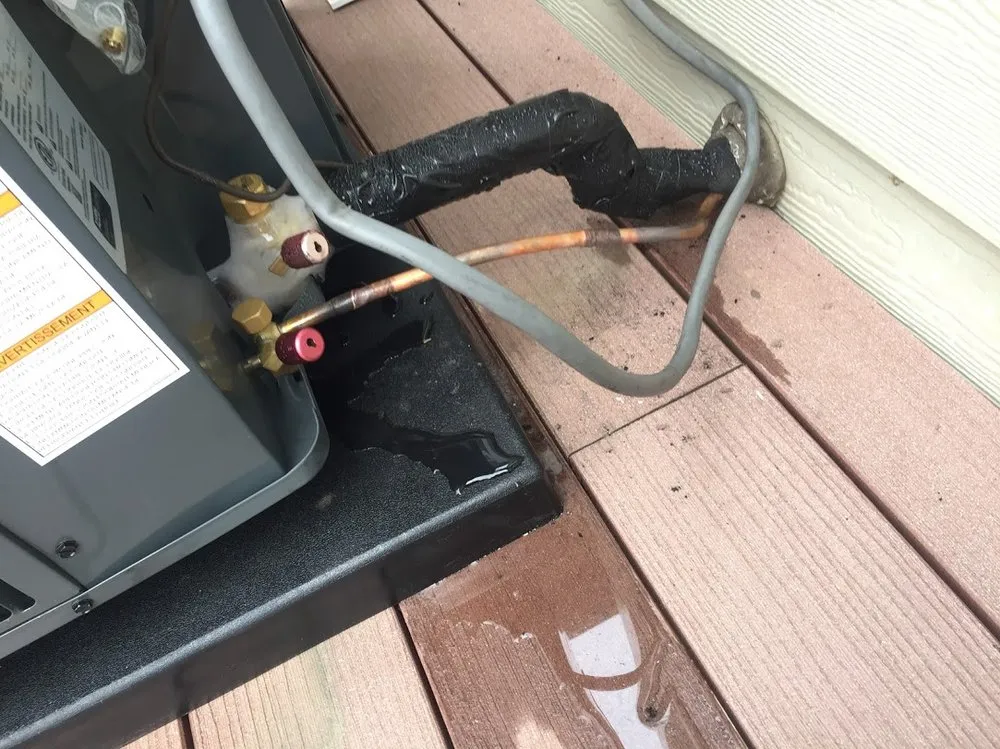 Slide of AA Heating A/C Repair