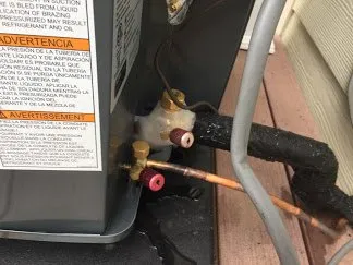 Slide of AA Heating A/C Repair
