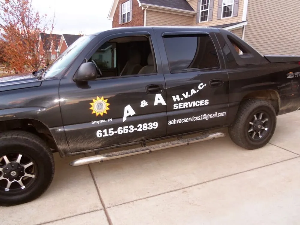Slide of A&A HVAC Services