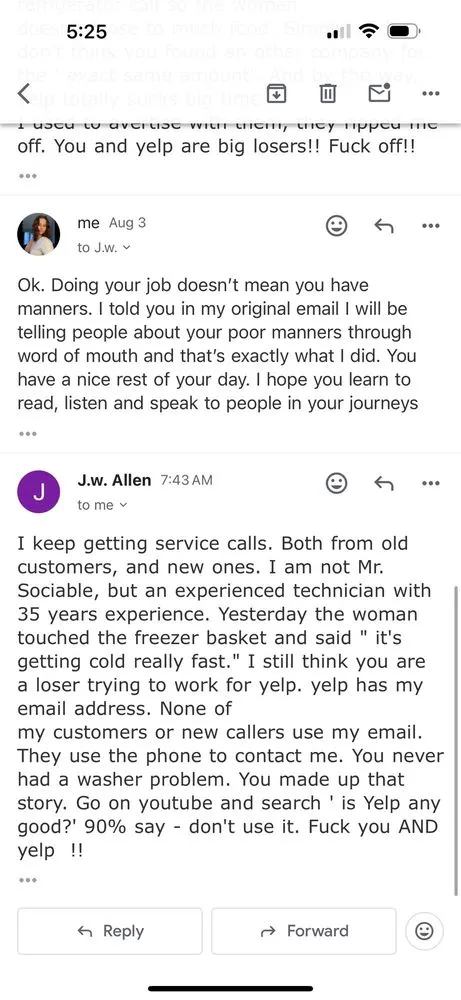 Slide of AA Rated Company