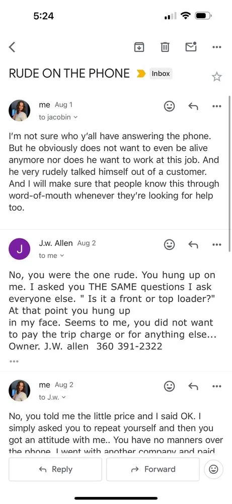 Slide of AA Rated Company