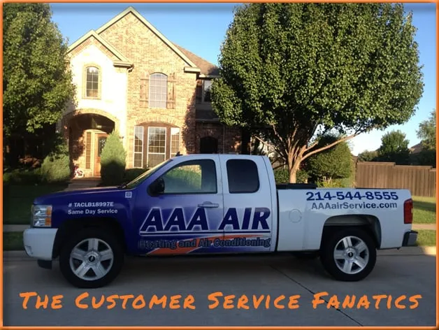 Slide of AAA Air Heating and Air Conditioning