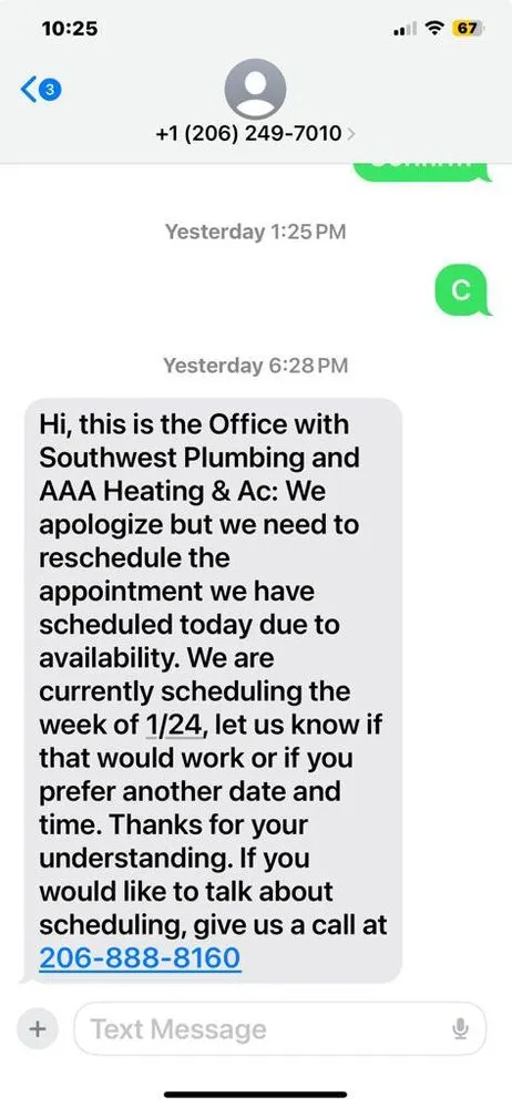 Slide of AAA Heating & Air Conditioning