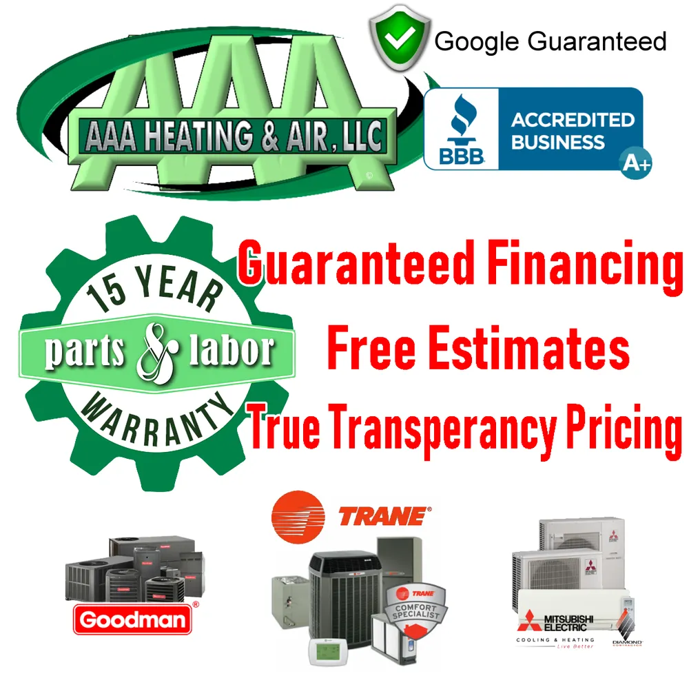 Slide of AAA Heating & Air