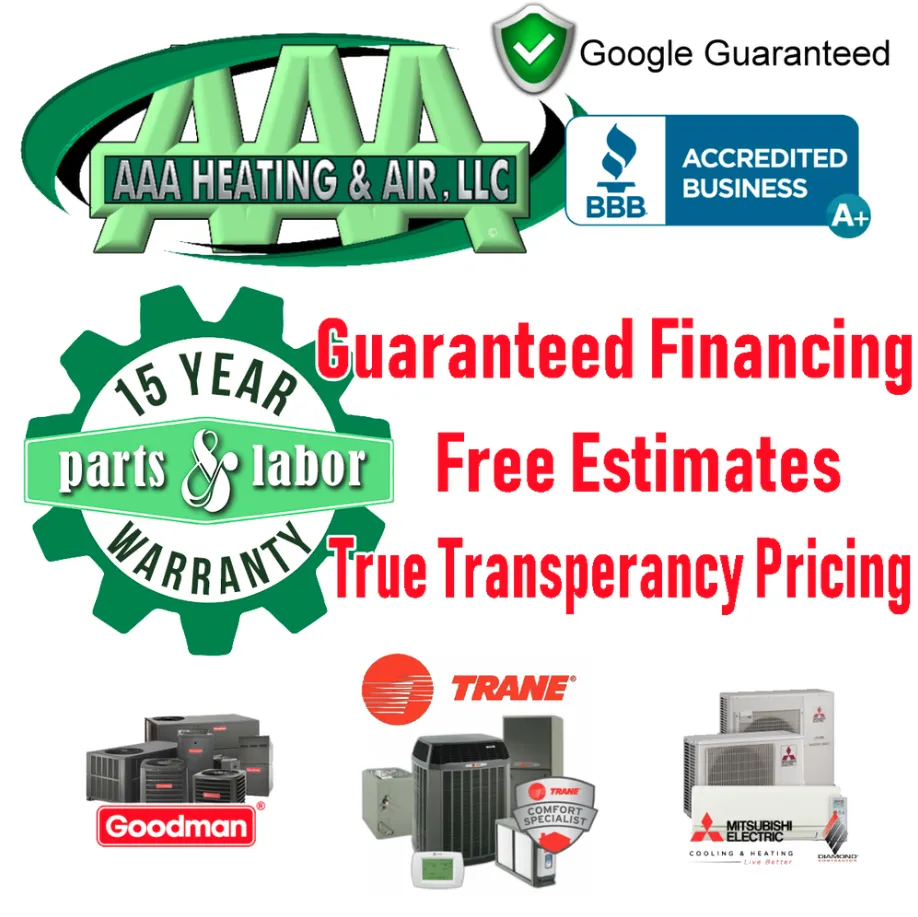 Slide of AAA Heating & Air