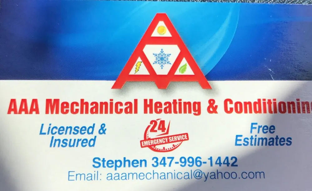 Slide of AAA Mechanical