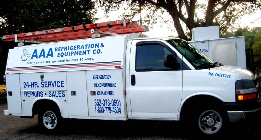 Slide of AAA Refrigeration