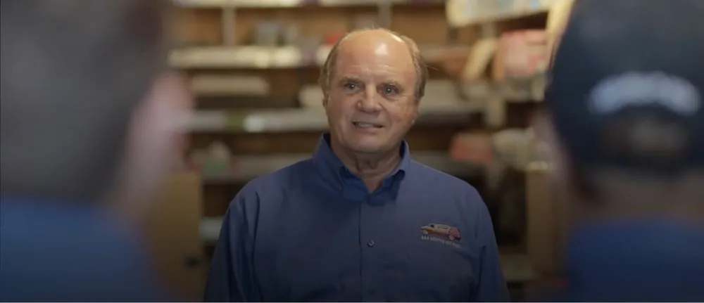 Slide of AAA Service Network & Parts