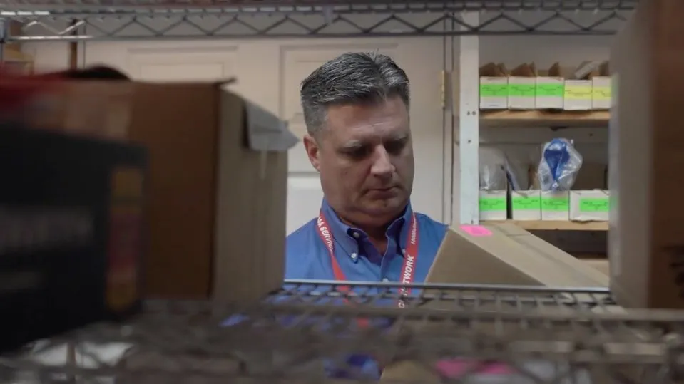 Slide of AAA Service Network