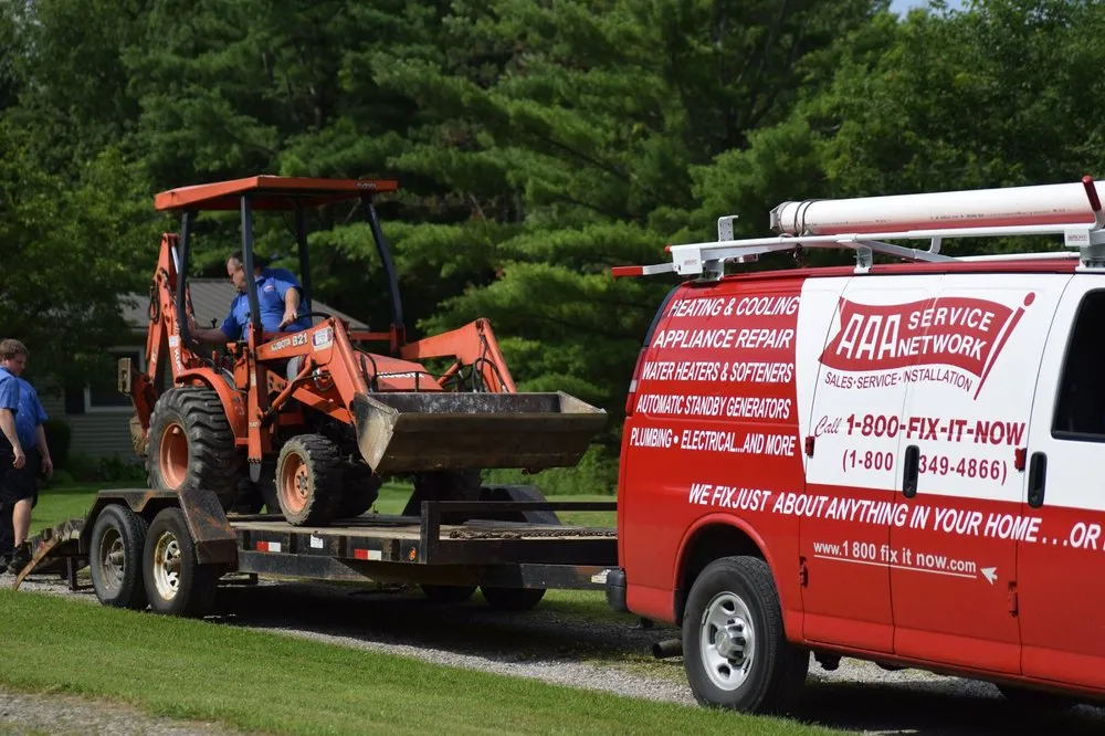 Slide of AAA Service Network