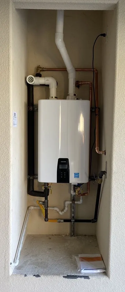 Slide of AAA Water Heater Company