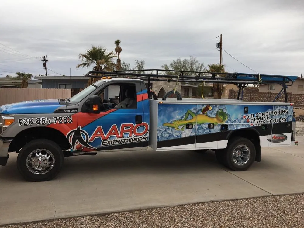 Slide of AARO Enterprises, Inc