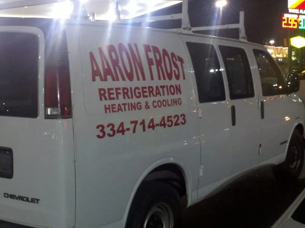 Slide of Aaron Frost Refrigeration Heating & Cooling