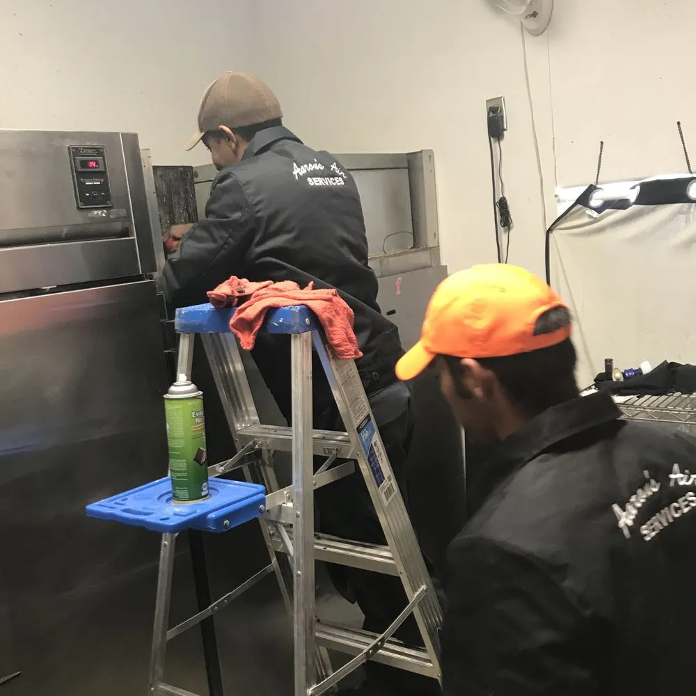 Slide of Aaron's Air Service