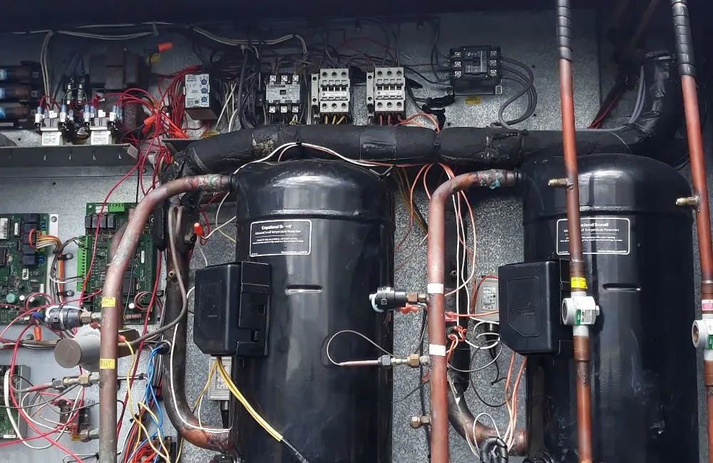 Slide of Aaron's Cold Air and Heat