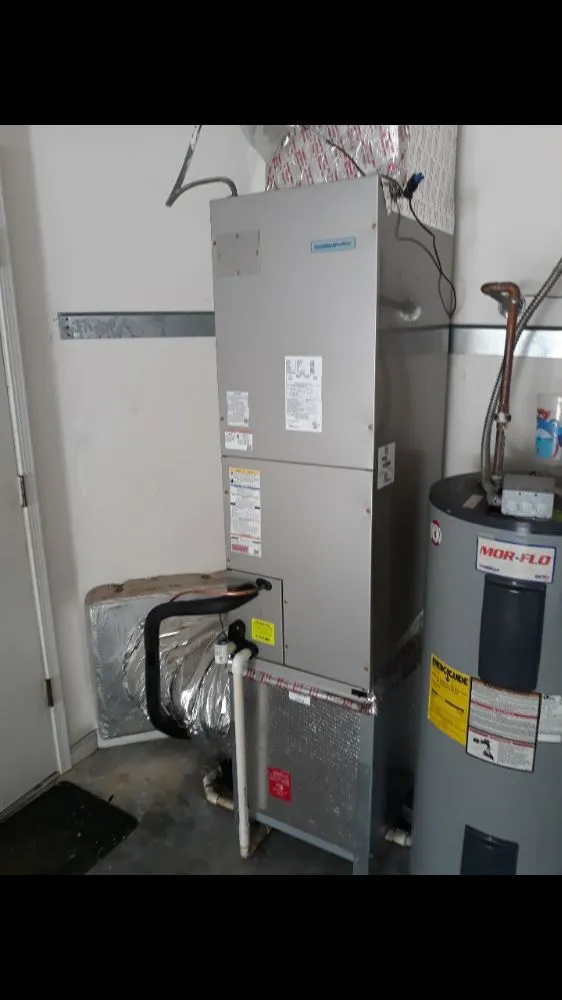 Slide of Aaron's Cold Air and Heat