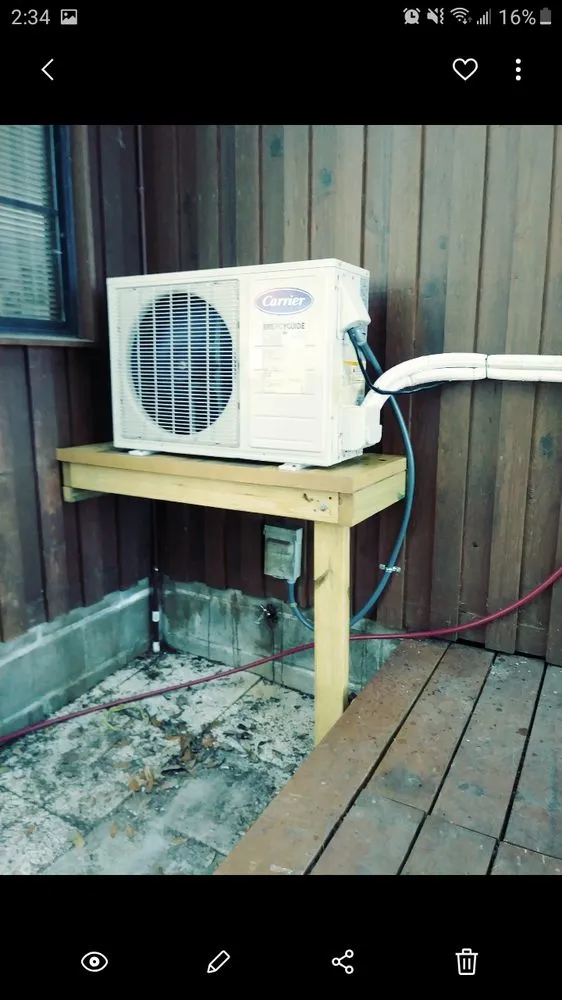 Slide of Aaron's Cold Air and Heat