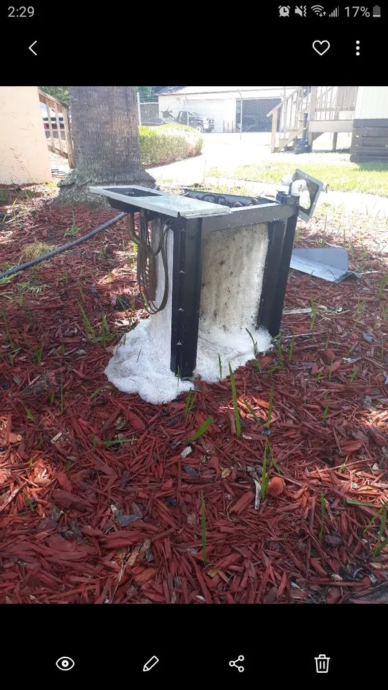 Slide of Aaron's Cold Air and Heat