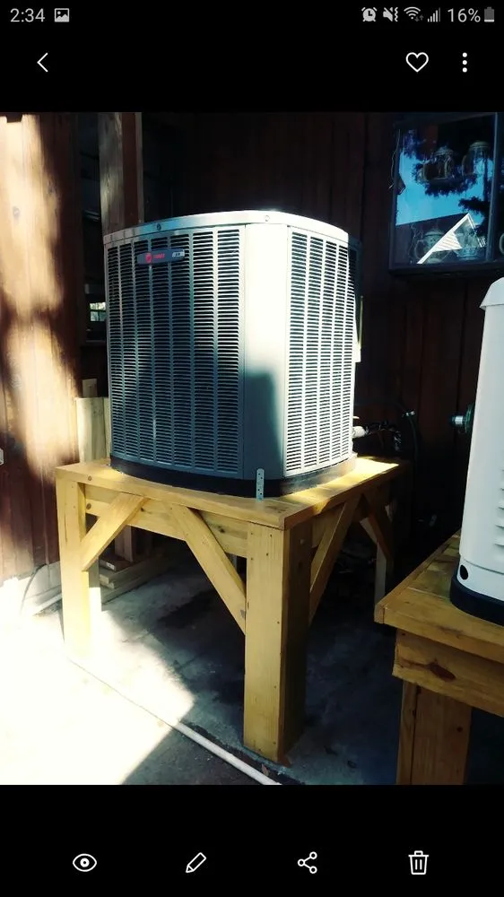 Slide of Aaron's Cold Air and Heat