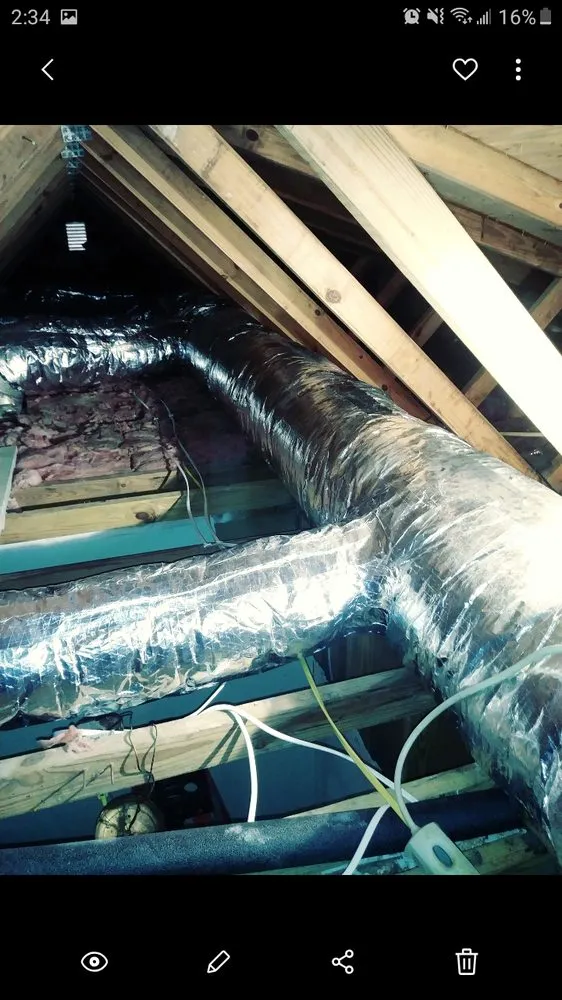 Slide of Aaron's Cold Air and Heat