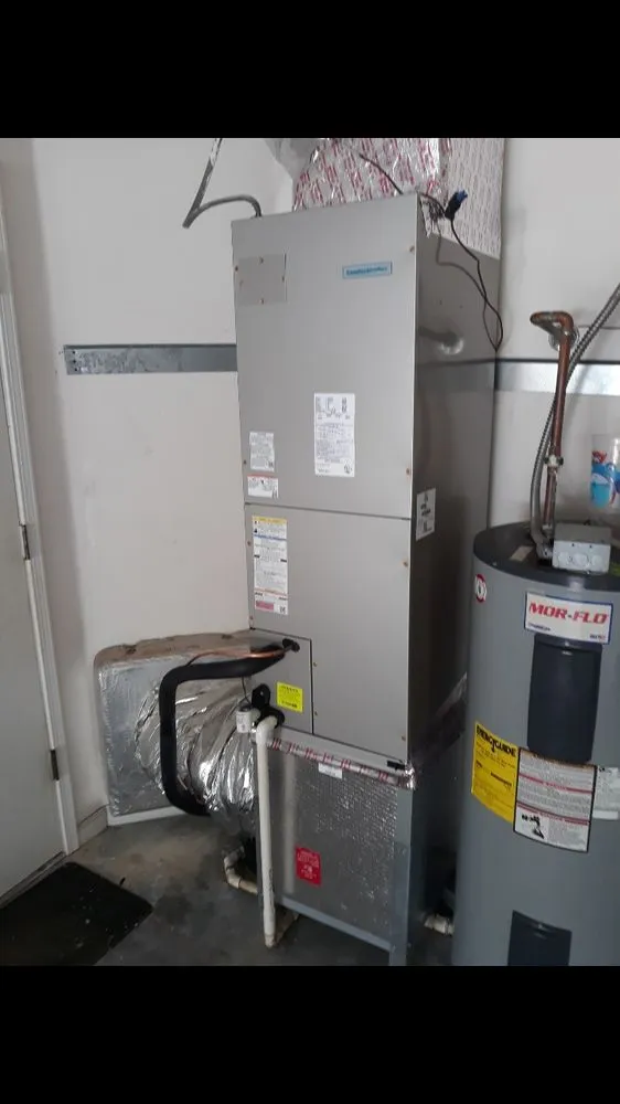 Slide of Aaron's Cold Air and Heat