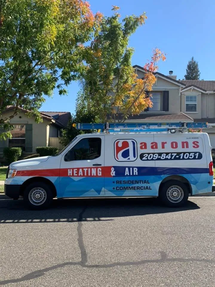 Slide of Aaron's Heating & Air