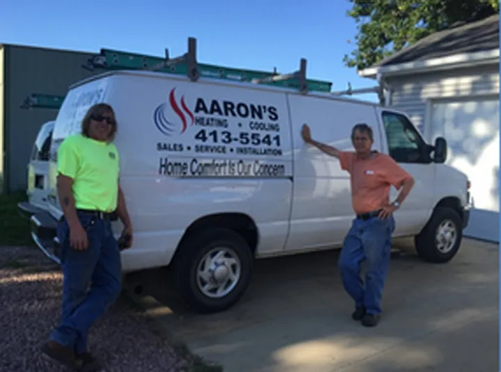 Slide of Aaron's Heating & Cooling