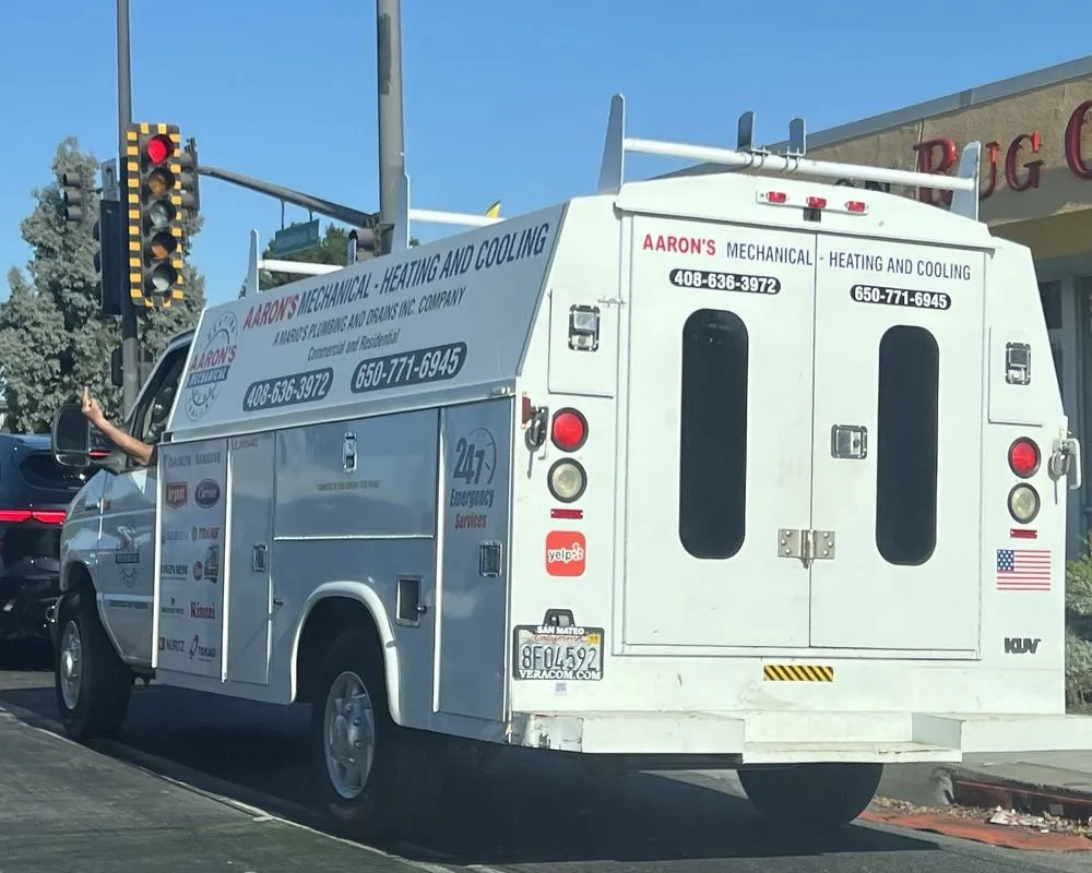 Slide of Aaron’s Mechanical Heating and Cooling