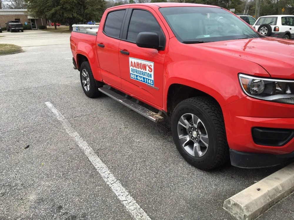 Slide of Aaron's Refrigeration