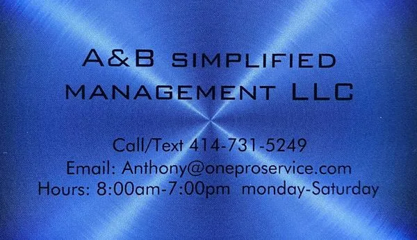 A&B Simplified Management Logo