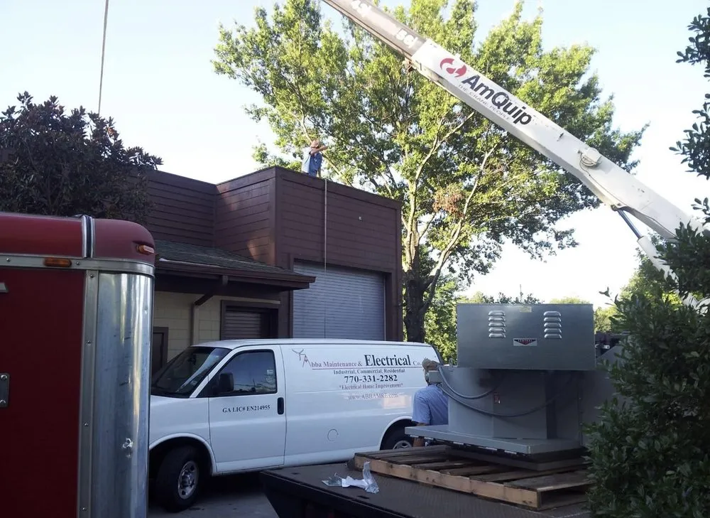 Slide of Abba Maintenance and Electrical