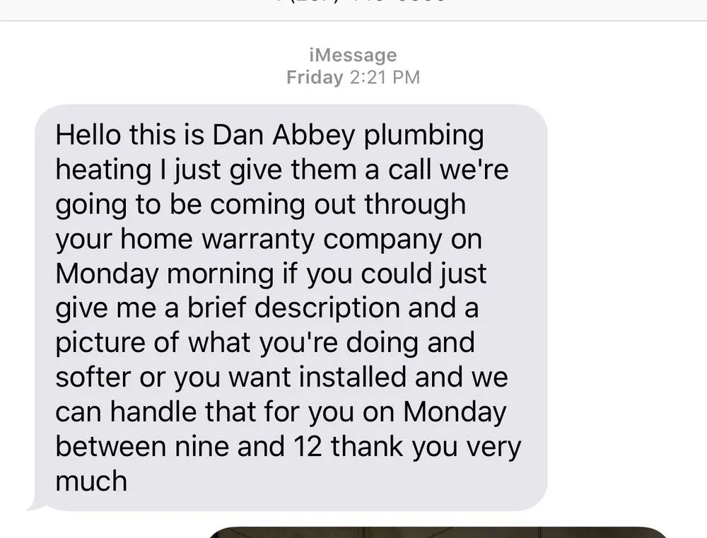 Slide of Abbey Plumbing & HVAC