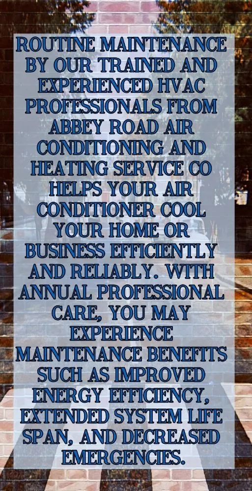 Slide of Abbey Road Air Conditioning and Heating Service