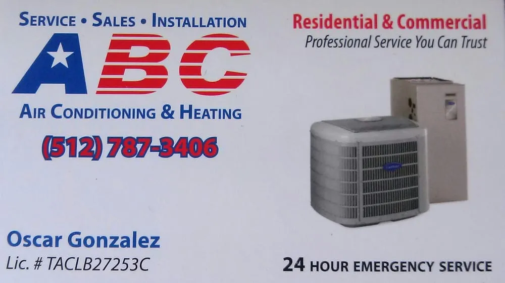 Slide of ABC Air Conditioning and Heating