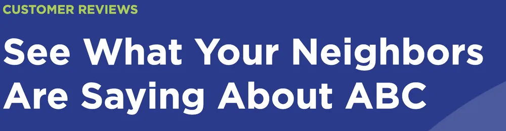 Slide of ABC Plumbing, Air & Heat