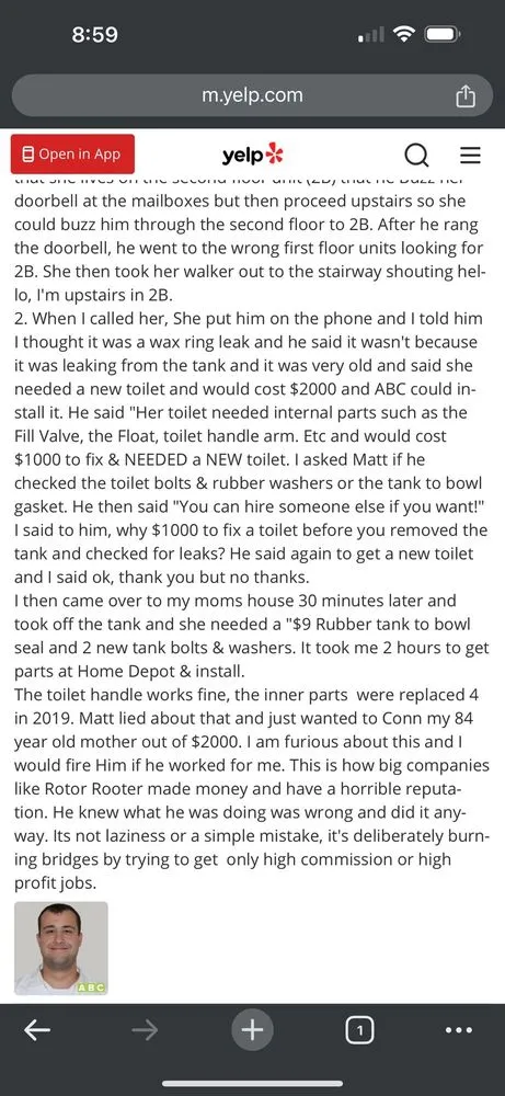 Slide of ABC Plumbing, Heating & Cooling