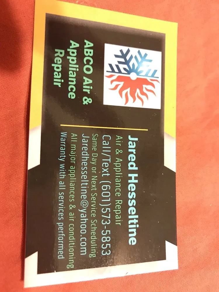 Slide of Abco Air & Appliance Repair