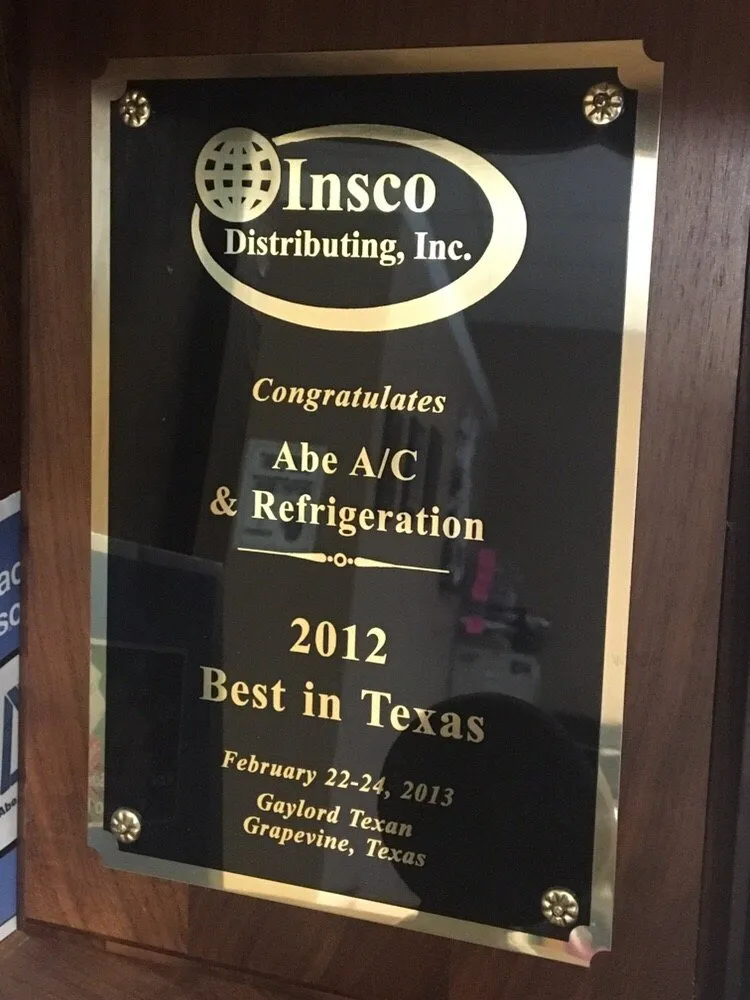 Slide of Abe A/C Refrigeration