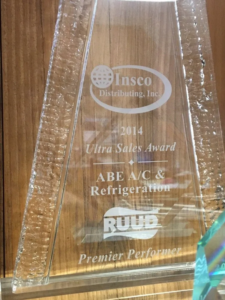 Slide of Abe A/C Refrigeration