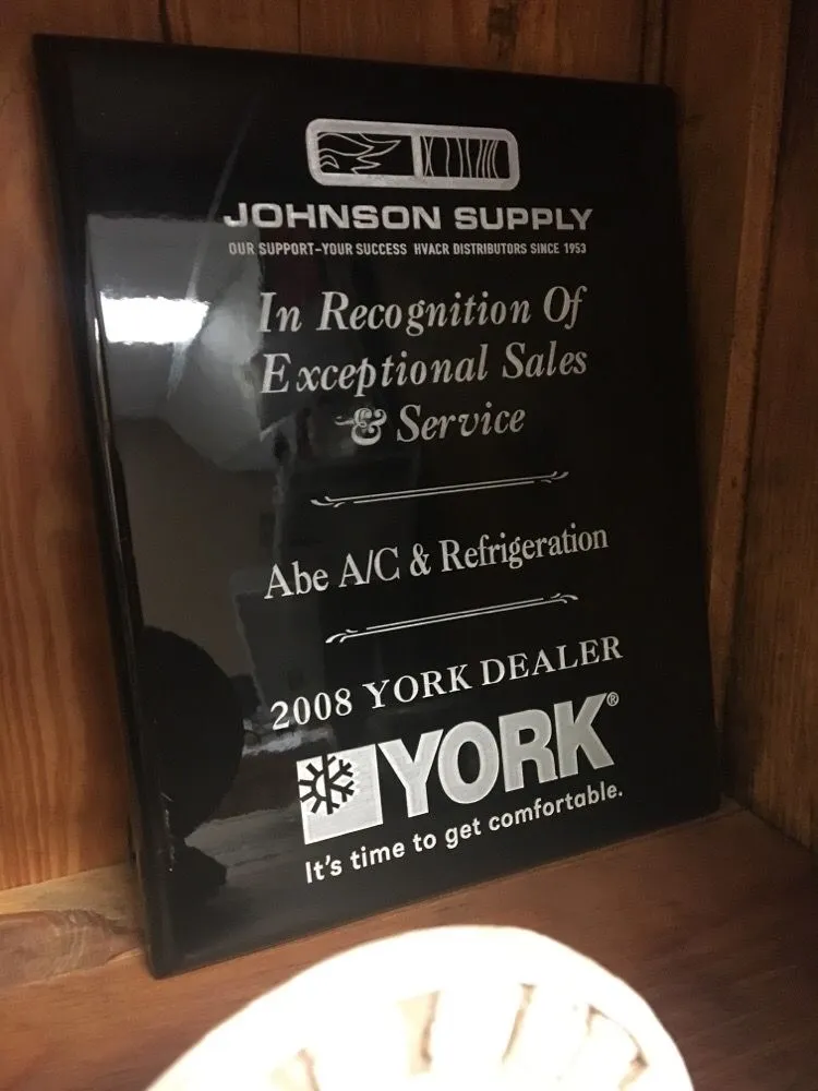 Slide of Abe A/C Refrigeration