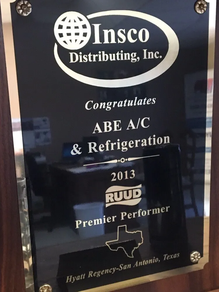Slide of Abe A/C Refrigeration