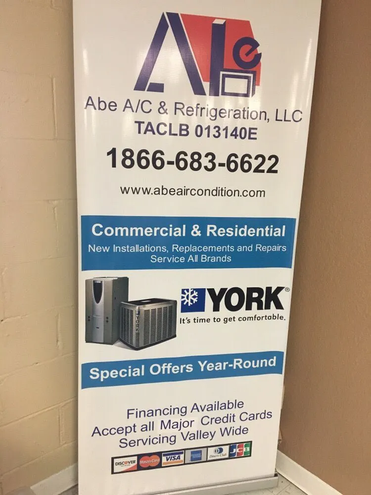 Slide of Abe A/C Refrigeration