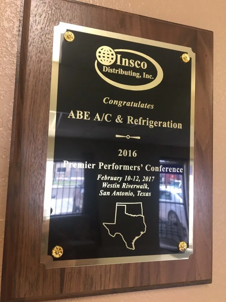 Slide of Abe A/C Refrigeration