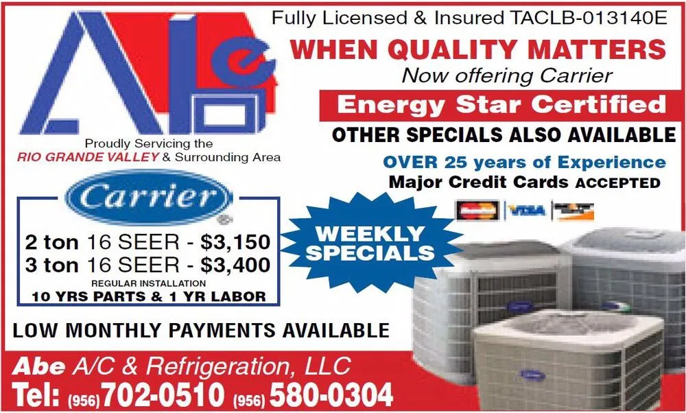 Slide of Abe A/C Refrigeration